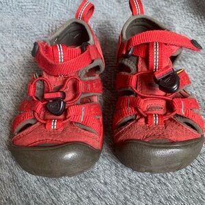 Keen Kids Red Sandals